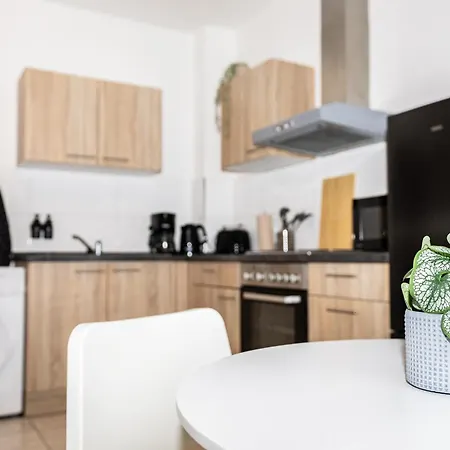 Appartement Ha-mitte 01-1 I Monteurwohnung Uno I Wlan, Bettwaesche & Handtuecher, Parkplatz I Cosyhomes24